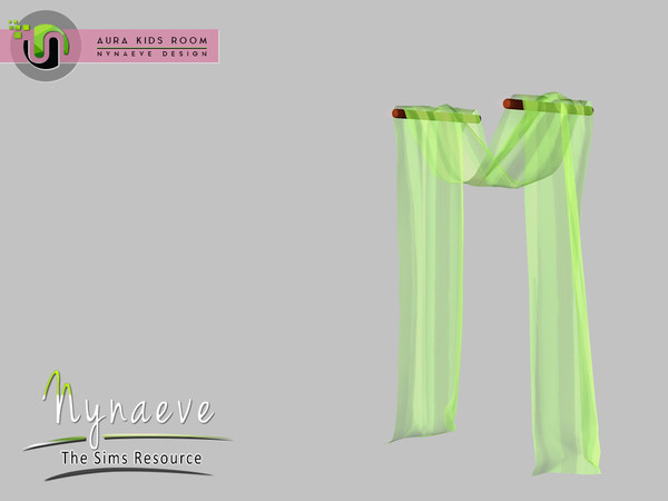 Sims 3 — Aura Kids V2 Bed Canopy by NynaeveDesign — Aura Play Room - Bed Canopy Located in: Decor - Rugs Price: 141