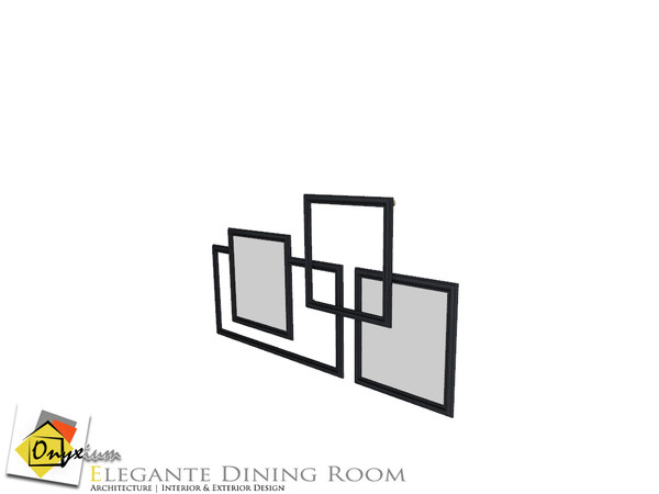 Sims 4 — Elegante Mirrors by Onyxium — Onyxium@TSR Design Workshop Dining Room Collection | Belong 2018 Year
