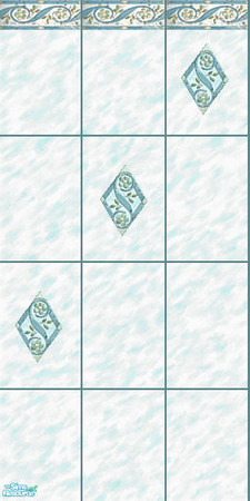 Sims 2 — Set 3 Designer Wall 6 by TSR Archive — Designer Wall 6