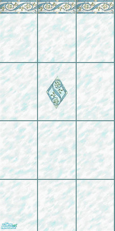 Sims 2 — Set 3 Designer Wall 2 by TSR Archive — Designer Wall 2