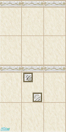 Sims 2 — Set 2 Designer Wall 5 by TSR Archive — Designer Wall 5