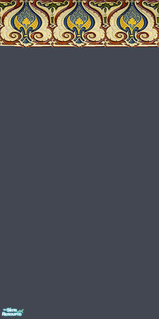 Sims 2 — DiY_ AcT_Marine by Dialectically_yours — Art Deco storms the modern era! This beautiful wallpaper, based on