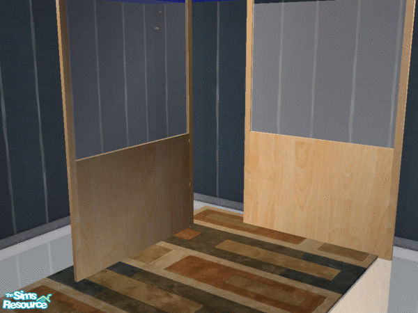 Sims 2 — Evolution - Deco Wall Panel by SimanthaRat — Use as a room divider or as an accent wall