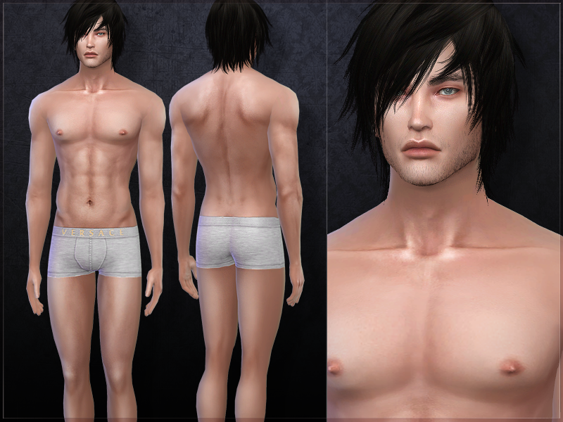 Sims 4. Male skin 10. 