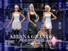 Sims 4 — Ariana Grande outfits - Meshes needed by JazKSimmer — Outfits inspired by Ariana Grande in her NTLTC video. do