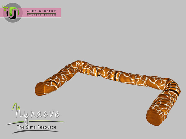 Sims 3 — Aura Crib Bumper by NynaeveDesign — Aura Nursery - Crib Bumper Located in: Decor - Miscellaneous Price: 141