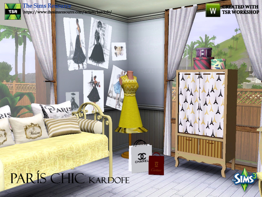 The Sims Resource kardofe_Paris Chic_