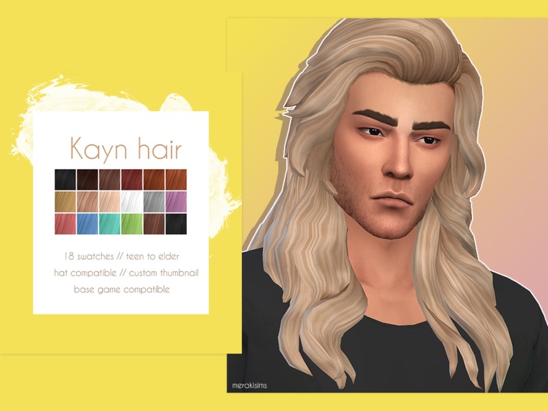 MerakiSims' Kayn hair