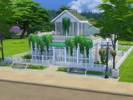 Sims 4 — Garden Shop (& House) by CherryNellie — Garden shop with little house If your sim loves gardening and nature