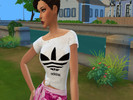 Sims 4 — Adidas shirt - Backyard needed by josipajurcevic — 3 swatches Adidas shirt, hope you like it!