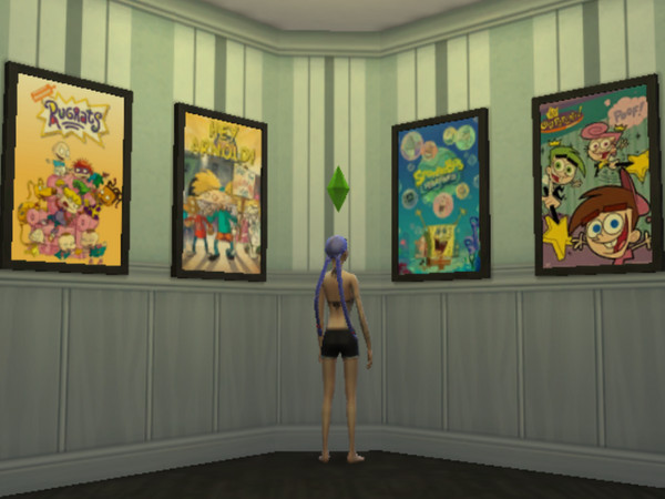 Sims 4 — 2000s Nostalgia Nick Cartoons by Kay-On — Great shows from the 2000s Avatar the last airbender drake and josh