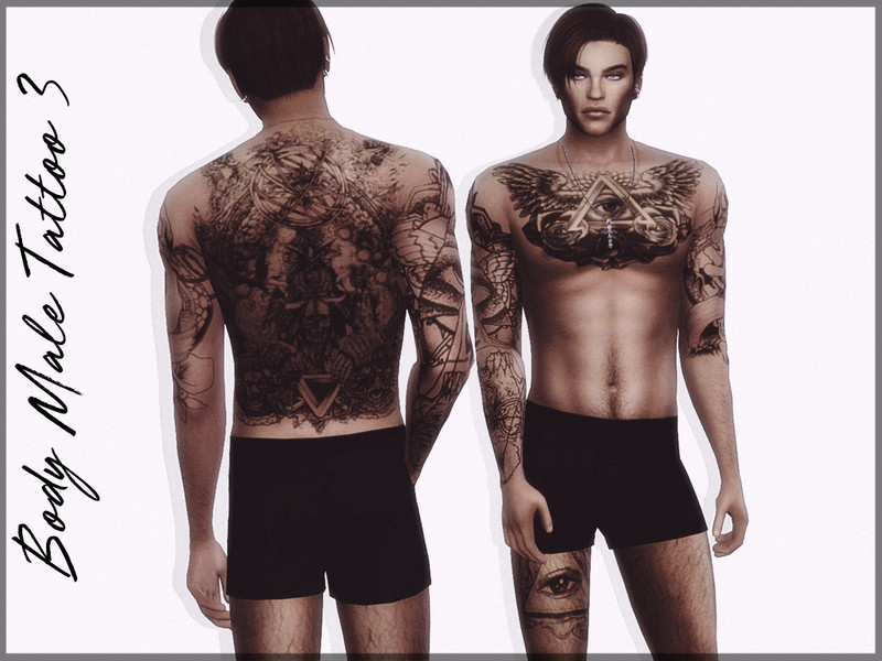 Sims 4 Male Tattoo CC The Ultimate Collection  FandomSpot