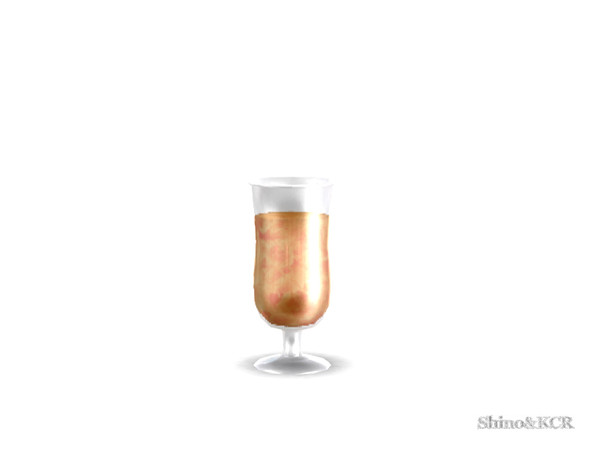 Sims 4 — Dining Outdoor 2018 - Glass with Juice by ShinoKCR — Sleek and modern Outdoor Furniture for an Outdoor Dining