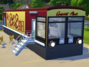 Sims 4 — The Band Bus by texxasrose — Ah, the bus. Everyone wants to be part of the band, but nobody likes touring. Not
