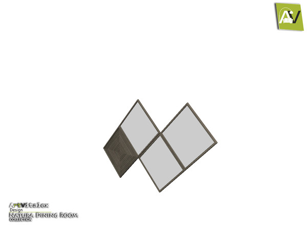 Sims 3 — Natura Square Mirrors by ArtVitalex — - Natura Square Mirrors - ArtVitalex@TSR, May 2018