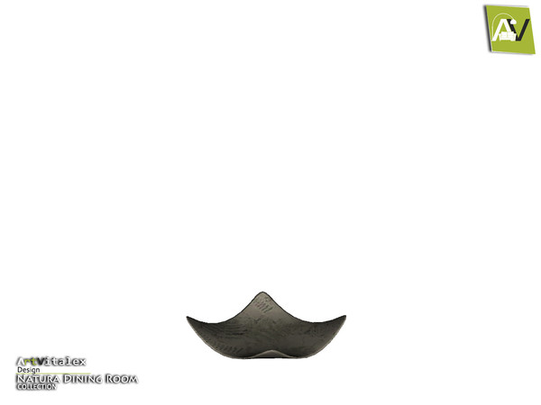 Sims 3 — Natura Flexible Middle Bowl by ArtVitalex — - Natura Flexible Middle Bowl - ArtVitalex@TSR, May 2018