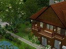 Sims 3 — Forest Hide-away by Celophan3 — Be one with nature in this forest hide-away complete with private pond and shady