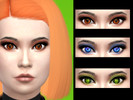 Sims 4 — Magic Eyes by Klarinex — 3 types of magic eyes.