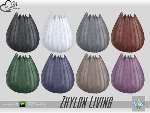 Sims 4 — Living Zhylon Vase v3 by BuffSumm — Part of the *Livingroom Zhylon Set* Created by BuffSumm @ TSR