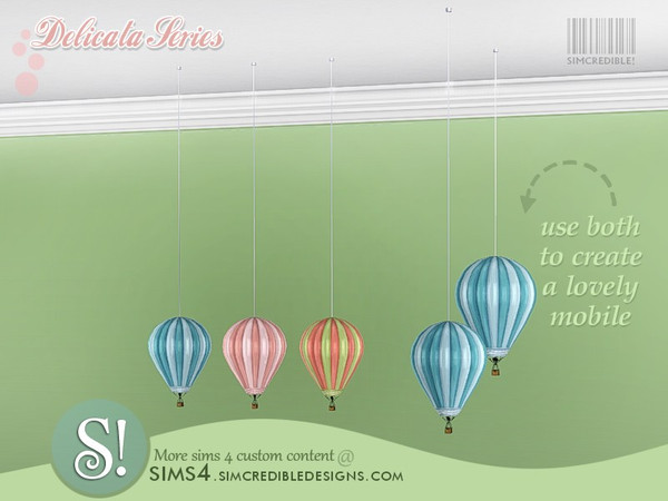 Sims 4 — Delicata toddlers - mobile small - mid wall height by SIMcredible! — by SIMcredibledesigns.com available at TSR
