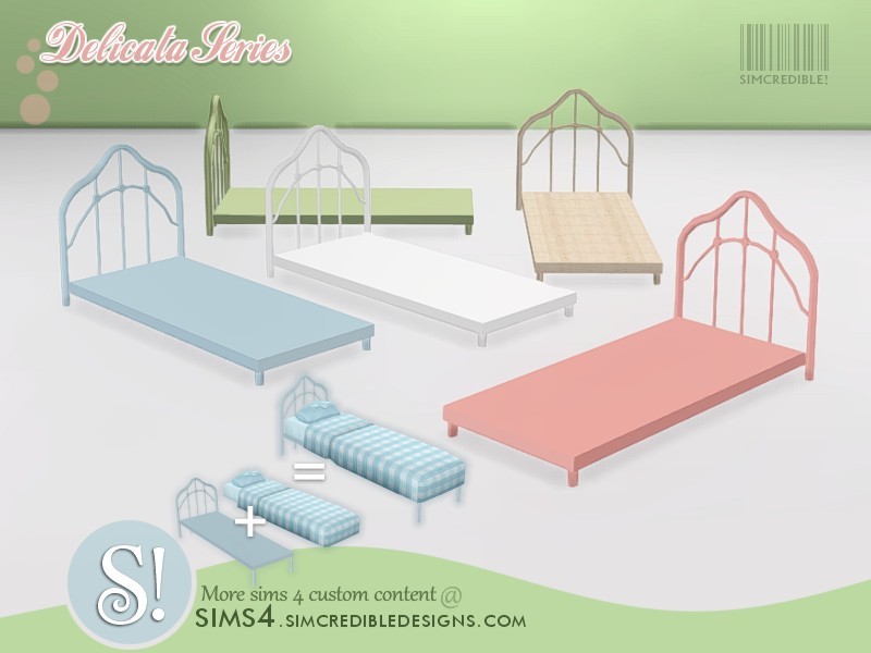 Simcredibles Delicata Toddlers Bed Frame
