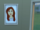 Sims 4 — Painting sad girl  by princessroamer — This is a picture I drew myself You can find it in wall decoration -
