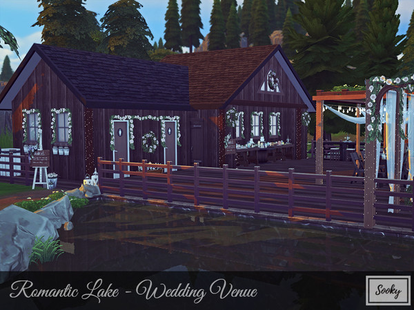 Sims 4 — Romantic Lake - Wedding Venue by Sooky2 — Marry the love of your life in this beautiful scenery! The shine of