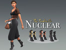 Sims 4 — NUCLEAR Boots (The Tundra Co) by TheTundraCo — Ready to download, my freshly finished pair of the NUCLEAR soft