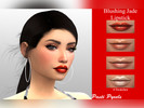 Sims 4 — {PP} Blushing Jade Lipstick by PastiPyxels — Lipstick created for females, comes in 4 swatches. Enjoy:)