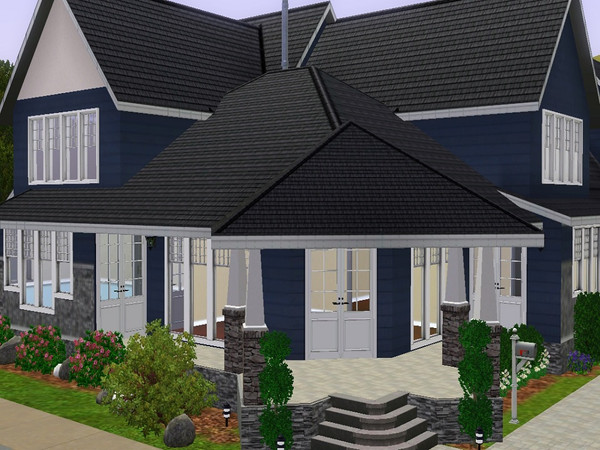 Sims 3 — Manchester by jparham2 — This home features 3 levels of living space with 4 BR and 4.5 BA. This has a spacious,