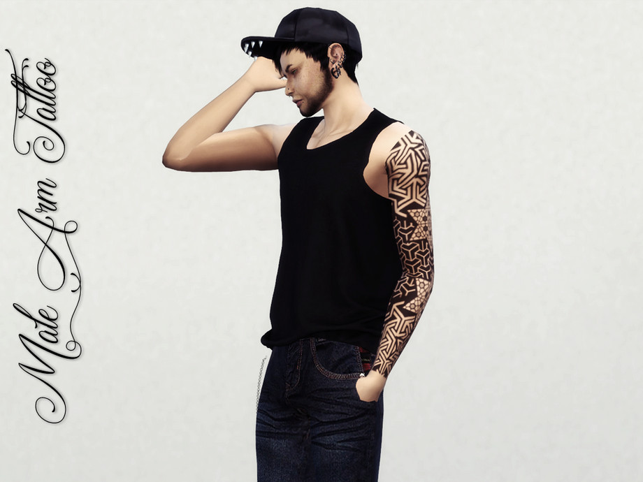 The Sims Resource Male Arm Tattoo
