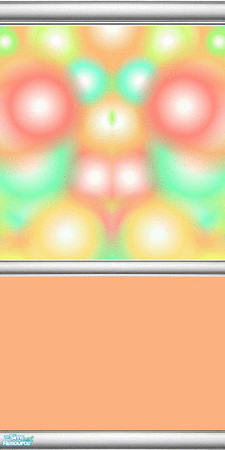 Sims 2 — Firefly wallpaper - Half Wall by fionnababygirl — A riot of no cost colour to brighten up the poorest sim house.