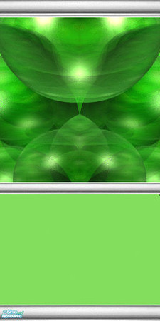 Sims 2 — Green Bubbles Wallpaper - plain base by fionnababygirl — no cost green bubble wallpaper for the cash strapped