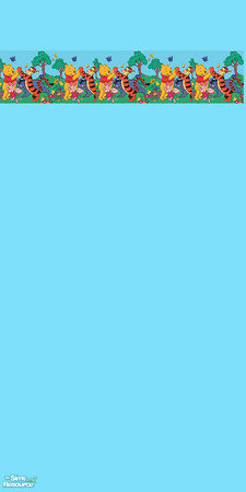 Sims 2 — JD Pooh set - wallpaper 1 by jdamgaard — This collection of wallpaper and flooring is designed especially for