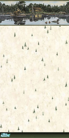 Sims 2 — Nature - Moose green by Astarta — More nature walls.