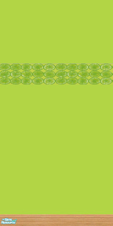 Sims 2 — TC29 - Limes on Lime by jeni — Limes border on Lime Paint