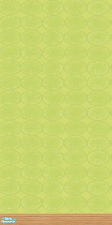Sims 2 — TC29 - Drab Lime Limes by jeni — Limes imprint on Drab Lime wall.