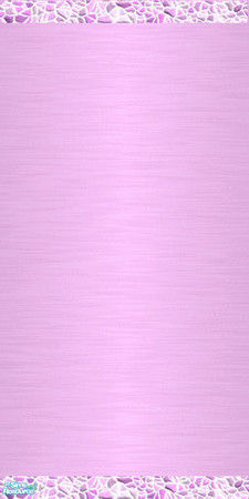 Sims 2 — Lilac Mosaic Wall - 3 by jasysboo — Brushed lilac metal wall with purple mosaic band of irregular small stone