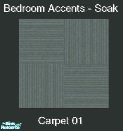 Sims 2 — Bedroom Accents - Soak - Carpet 01 by Waverly — The Bedroom Accents collection consists of new beddings, rugs,