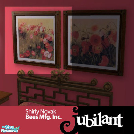 Sims 2 — Painting: Bees Mfg Inc by Shirly Novak by Jubilant — Painting Bees Mfg, Inc. by Shirly Novak. Recolor of Bella
