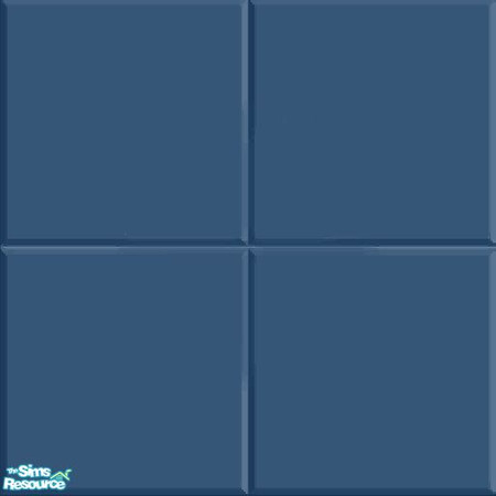 Sims 2 — Plumvilla Set 2 - MT Steel_Blue Tile by carol84 — Steel_Blue Tile to match the "steel_blue" Wallpaper.