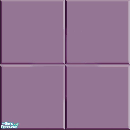 Sims 2 — Plumvilla Set 2 - MT Plum Tile by carol84 — Plum Tile to match the "plum" wallpaper. By Carol84 