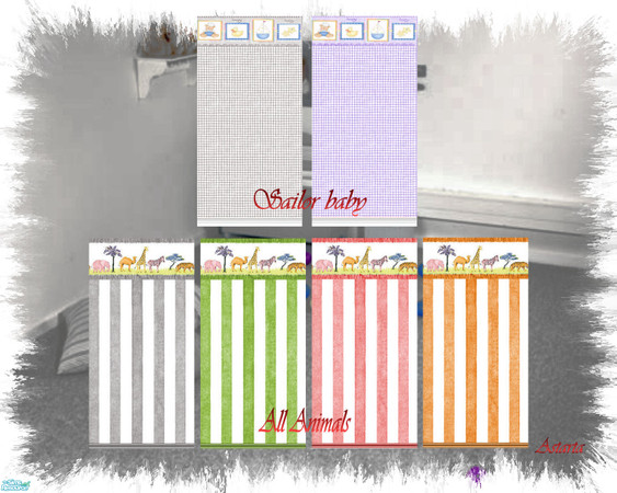 Sims 2 — Sailor And Animals by Astarta — This is new colors for some of my old creations "Sailor Baby" and