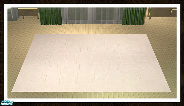 Sims 2 — Neutral Tone Rug Recolour by simtomatic — This file recolours all rug meshes.