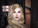 Sims 4 — BURN Eyelashes V1 by Razei-kun — - Eyelashes, 2 swatches - Found in eyeliner category - Teen to elder -