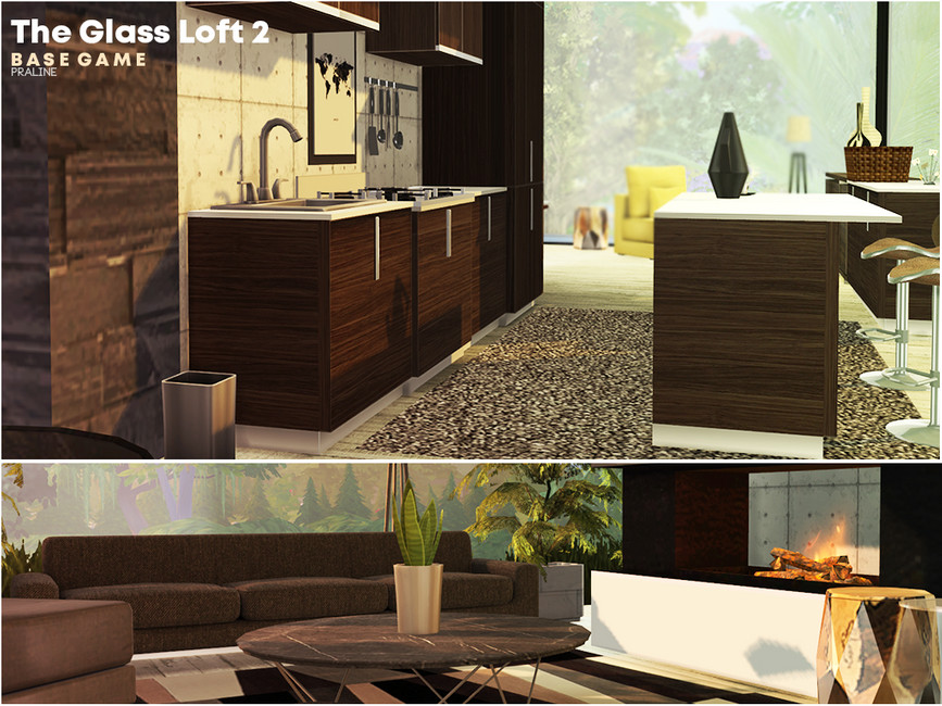 Sims 4 Glass Wall CC