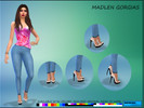 Sims 4 — Memphis Creations - Madlen Gorgias Recolor by Memphis84 — A colorfull recolor of the Madlen Gorgias heels, and