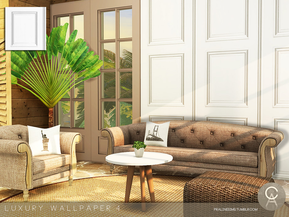 The Sims Resource - Luxury Wallpaper 4