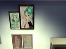 Sims 4 — anime Painting  by Lovelychain — for those who like the anime sailor moon, only fanarts found by web