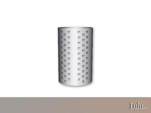 Sims 4 — Modern Office Waste Basket  by Lulu265 — Part of the Modern Office Set 
